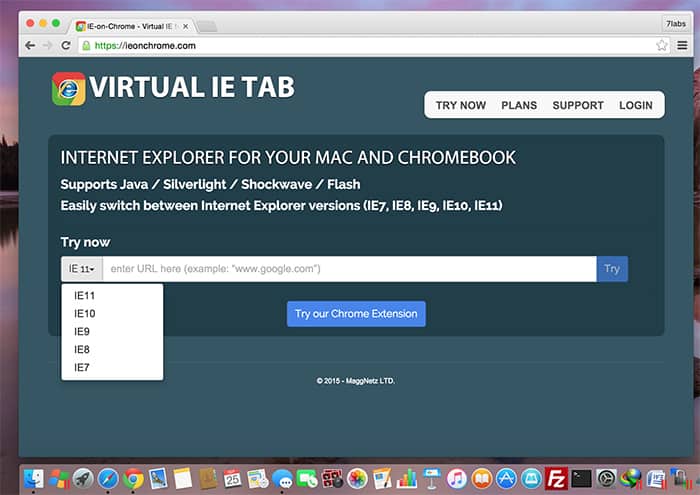 Internet explorer on chromebook